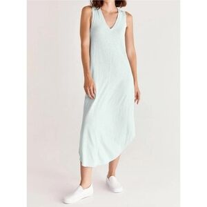 Z Supply The Reverie Handkerchief Comfy Slub Dress Skylight L‎